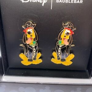 Disney baublebar Pluto dog Halloween pirate earrings